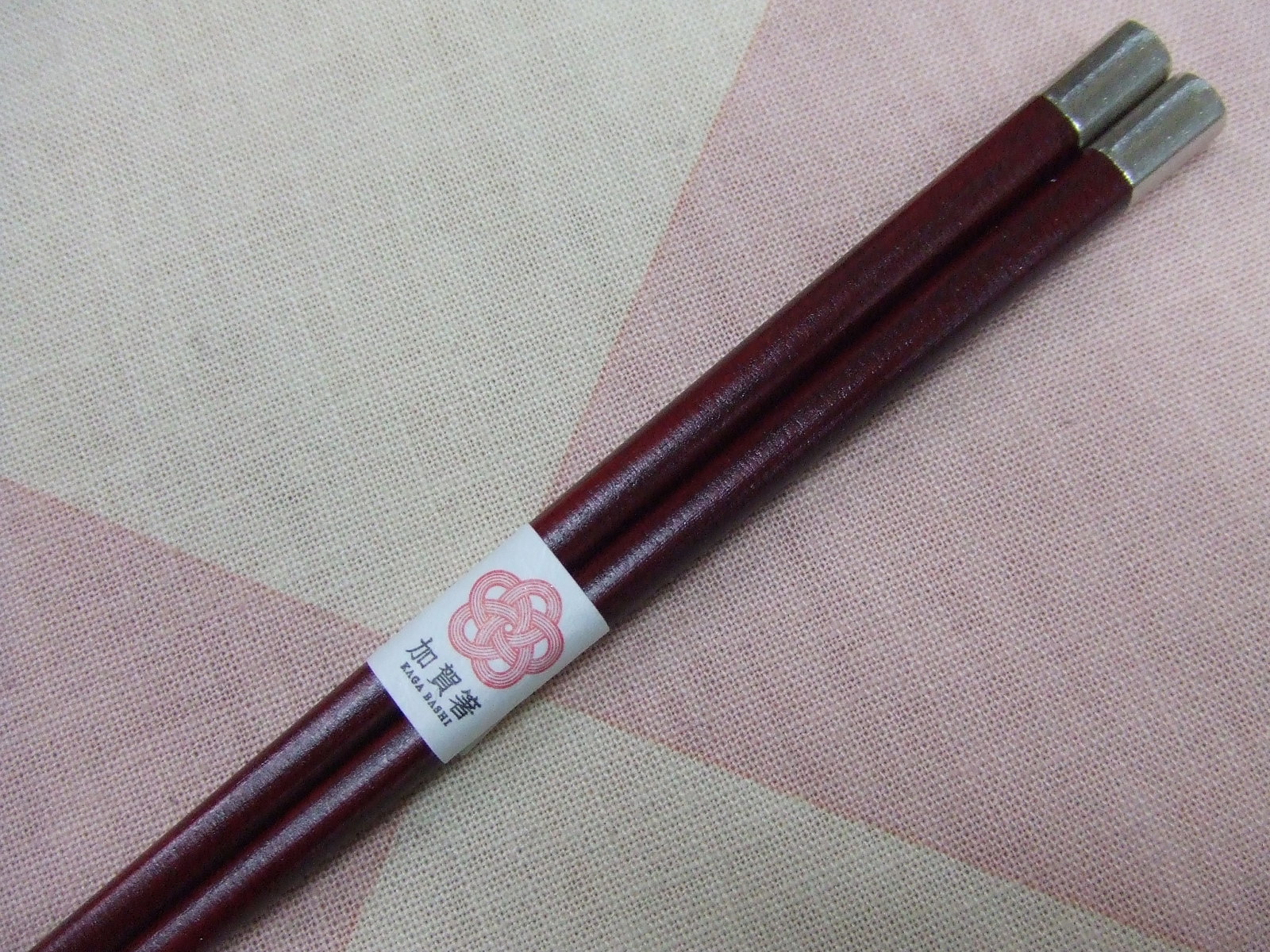 加賀箸　朱摺り